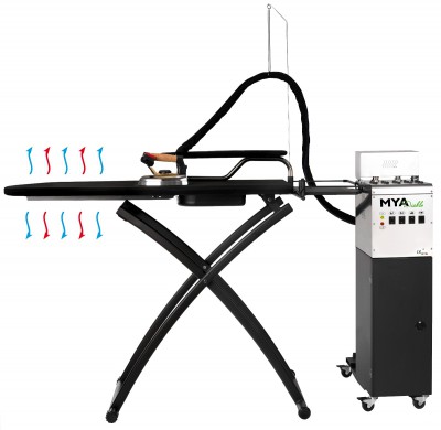 Table de repassage aspirante, chauffante et soufflante FOX PLATINE PRO